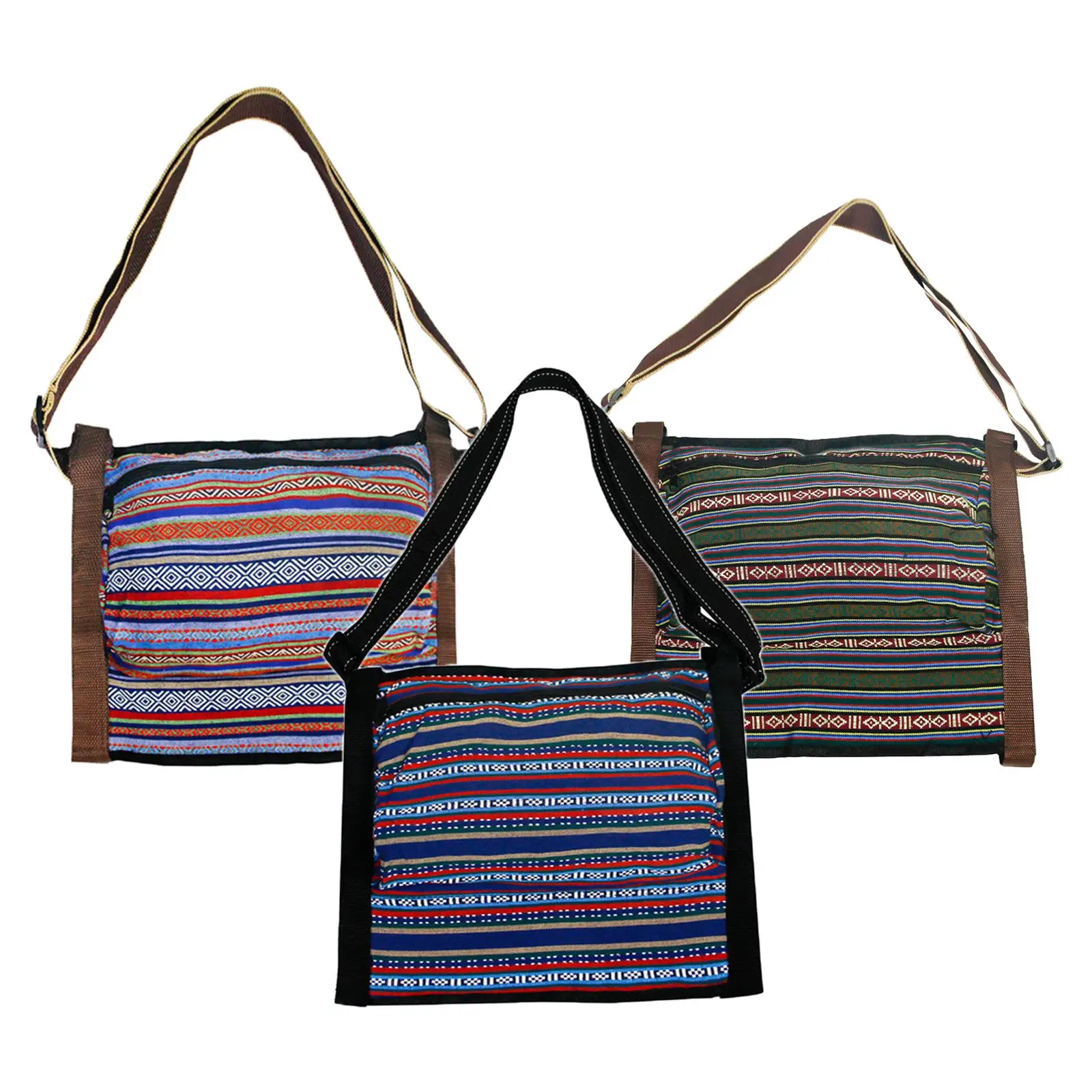 Portable Yoga Mat Bag Gym Storage Sling Carrier Adjustable Strap Pilates Carry Zipper Pocket Tote Handbag for Outdoor Travel