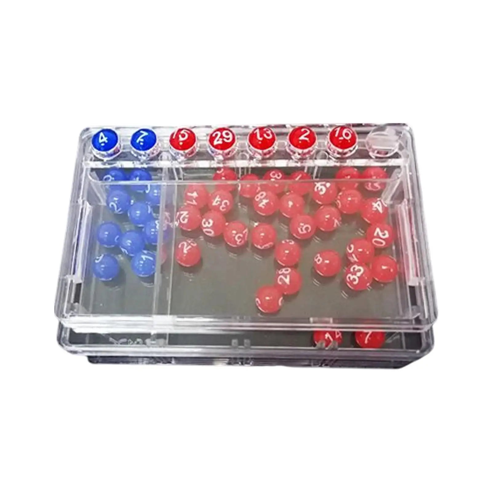 Mini Lottery Machine Number Picking Machine Draw Game 8mm Little Number Balls