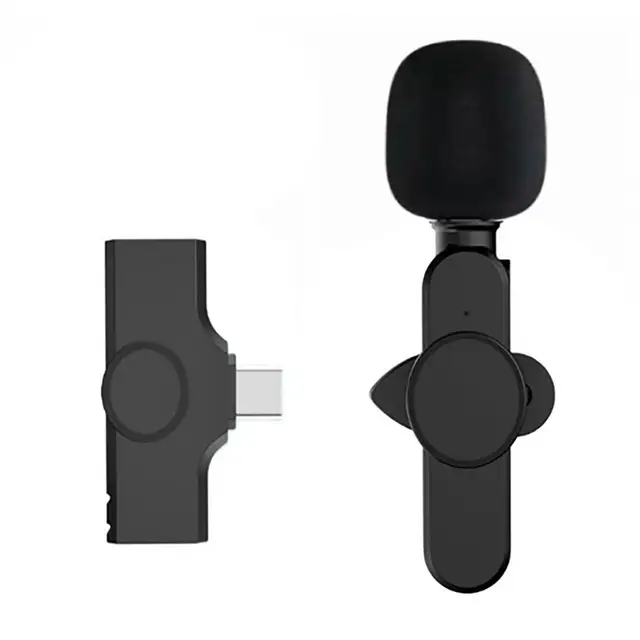 Microphone Cravate Sans Fil IPhone Black K9 - SYNOTEC