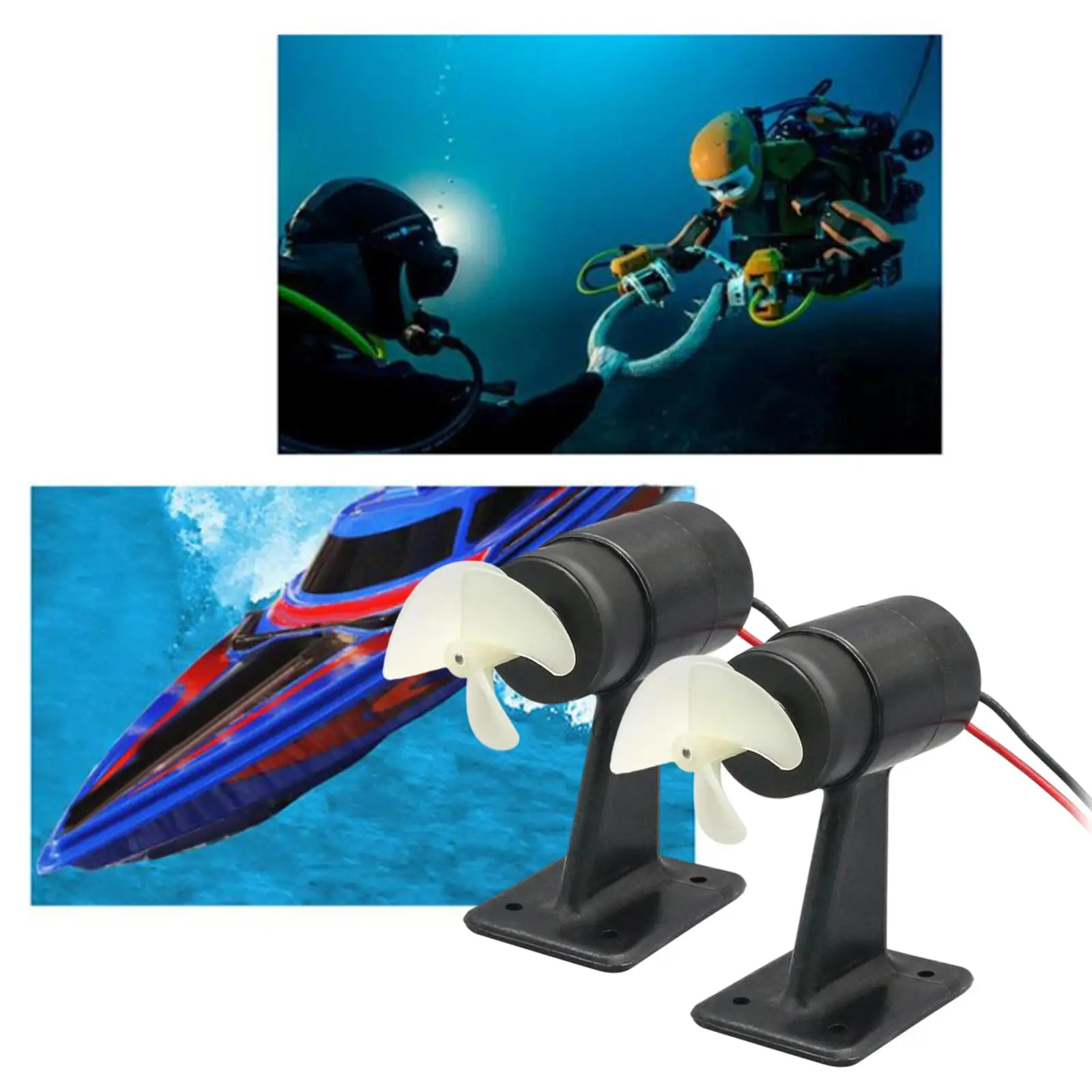 Underwater Thruster Motor  Propeller Motor for RC Ship Accessories