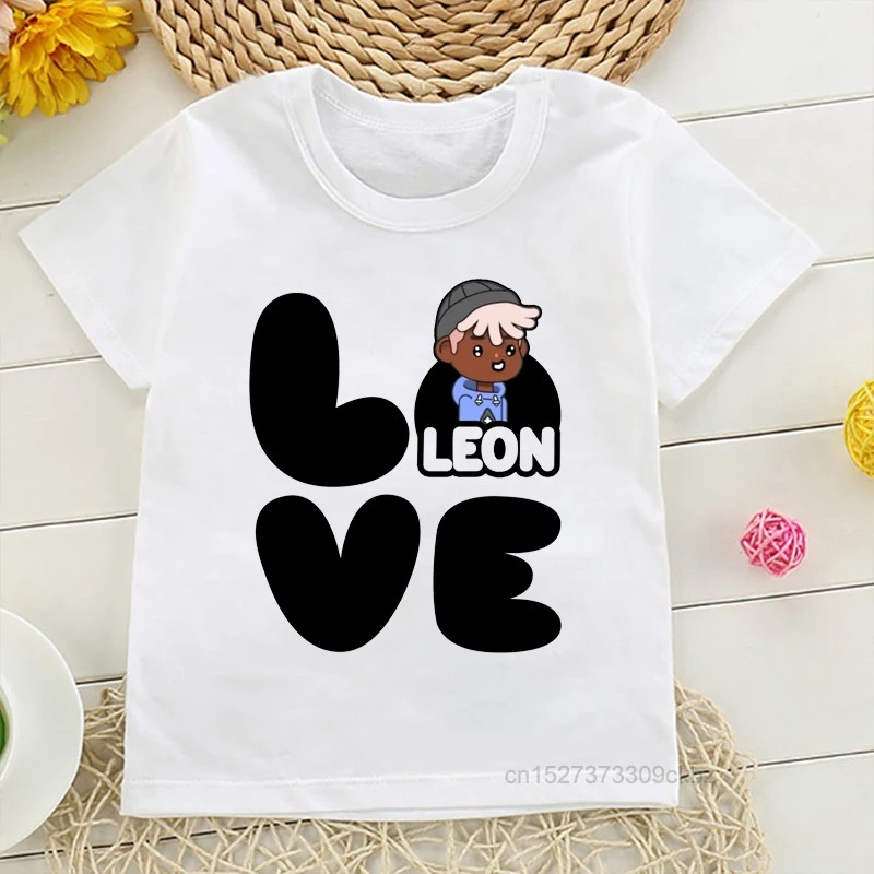 Title 7, New Toca Life World Print Kids Cotton T-shirt B...