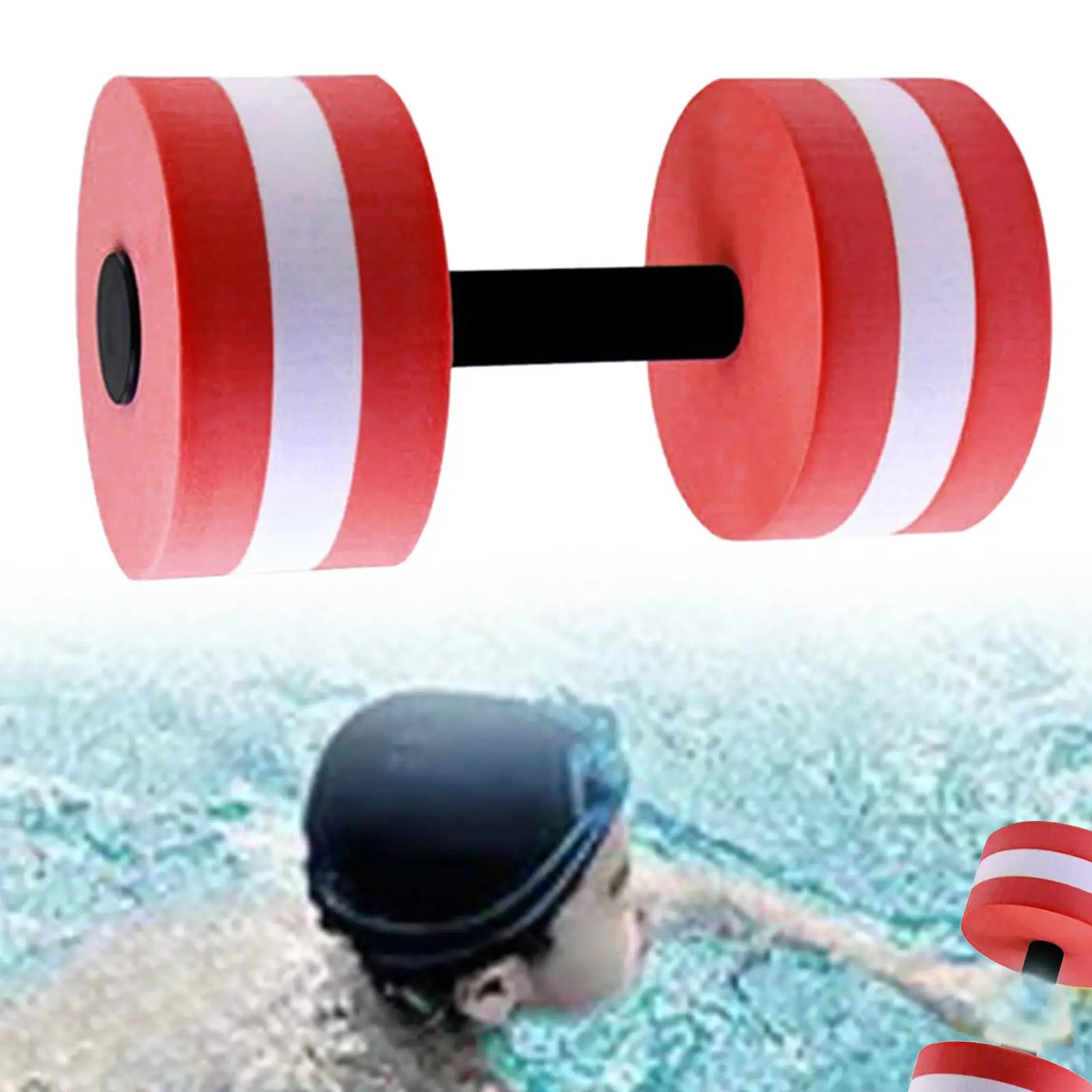 Aquatic Dumbbell Water Dumbells Aquatic Barbell Float Men Women Swim Barbell