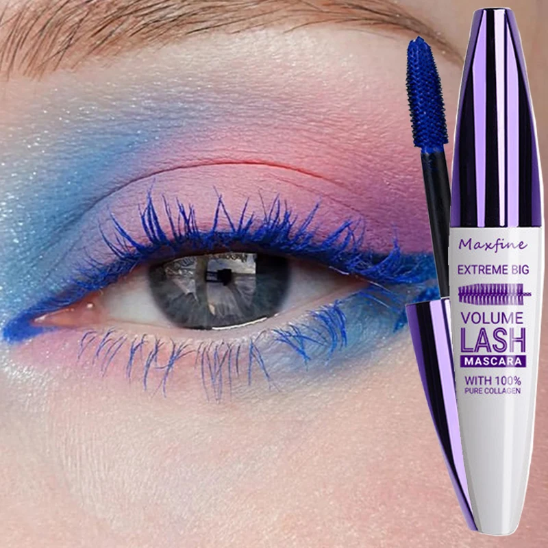 Best of 5D Silk Fiber Colorful Mascara Makeup Waterproof Lasting Black Purple Curling Matte Eyelashes Extension Mascara Lash Cosmetics Reviews & Tips