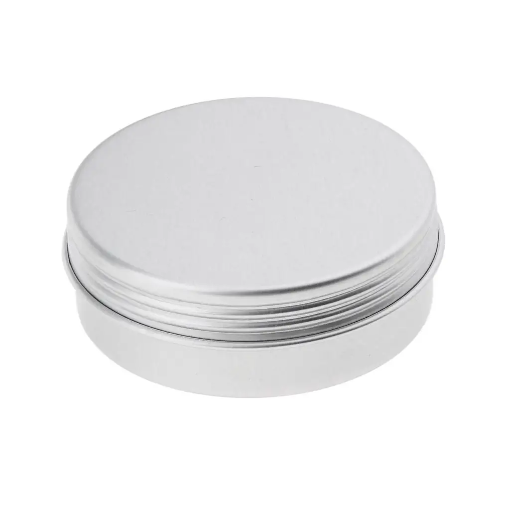 10 Pack Aluminium Lip Pots 25ml Capacity Empty Cosmetic// Pots Tins Jars