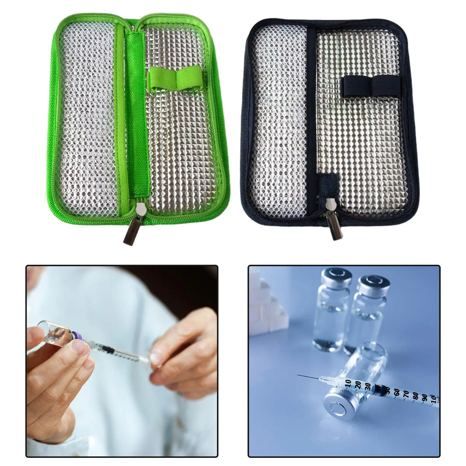 Insulation Cooling Bag Convenient Organizer Cooling Pocket Ice Packs Supplies Protector Keep Cool Cooling Pouch Travel Case
