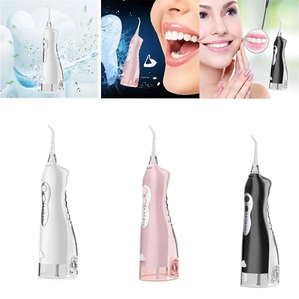 Electric Oral Irrigator Teeth Cleaner Kit High Efficiency Household Use