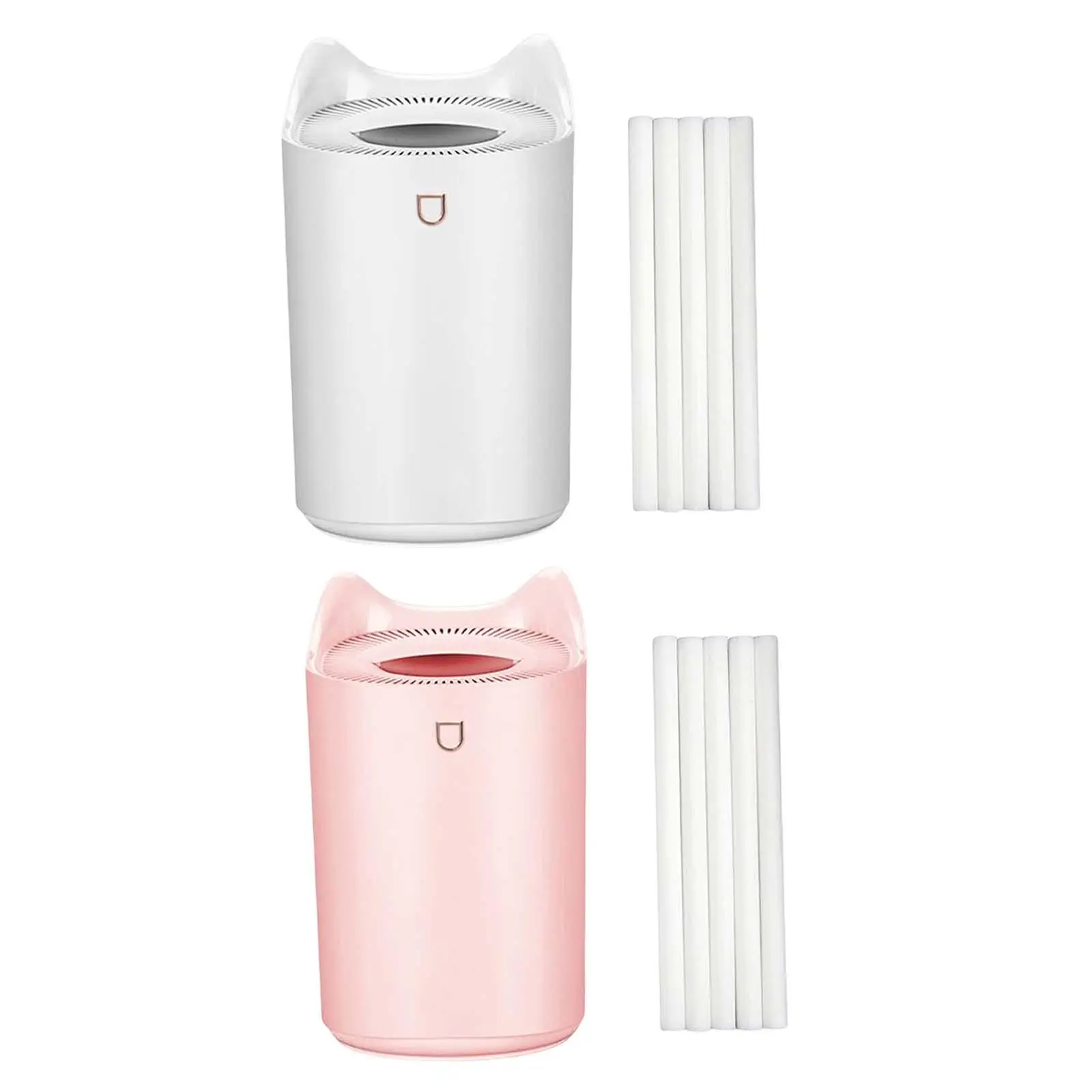 Portable Air Humidifier Essential Diffuser Oil Night Light Mute