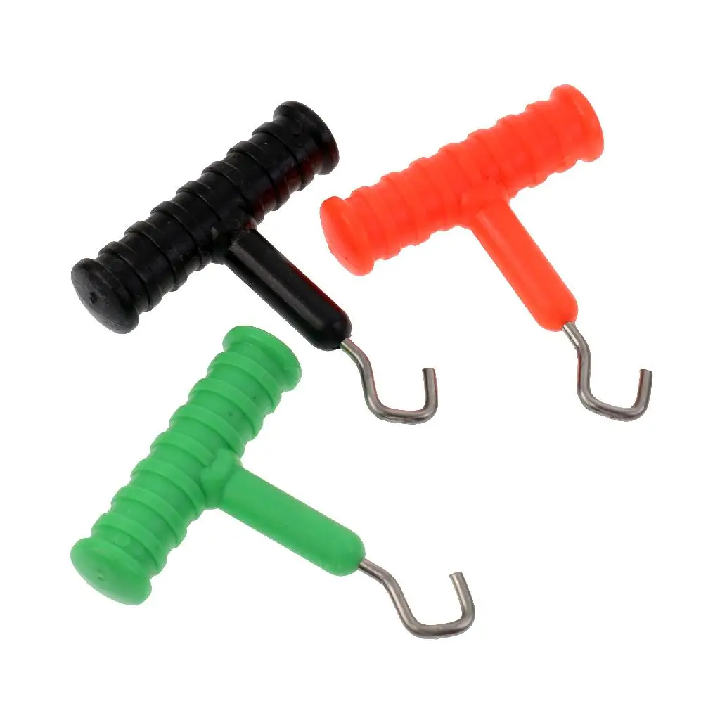 3pcs Knot Rig Puller Knot Tester Tensioner Carp Terminal Tackle for
