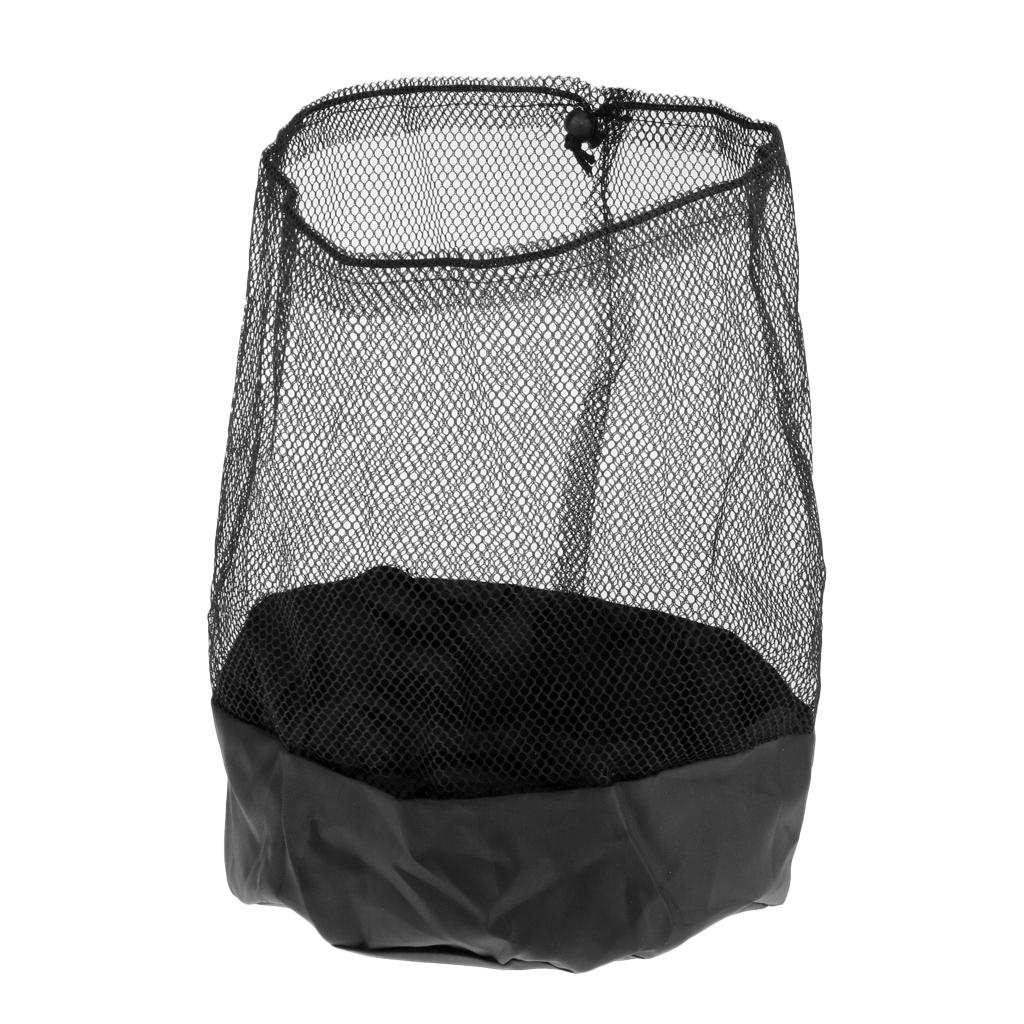 Football Cones Carry Bag - Mesh Storage Sack for Soccer Ball, Beach Toys and
