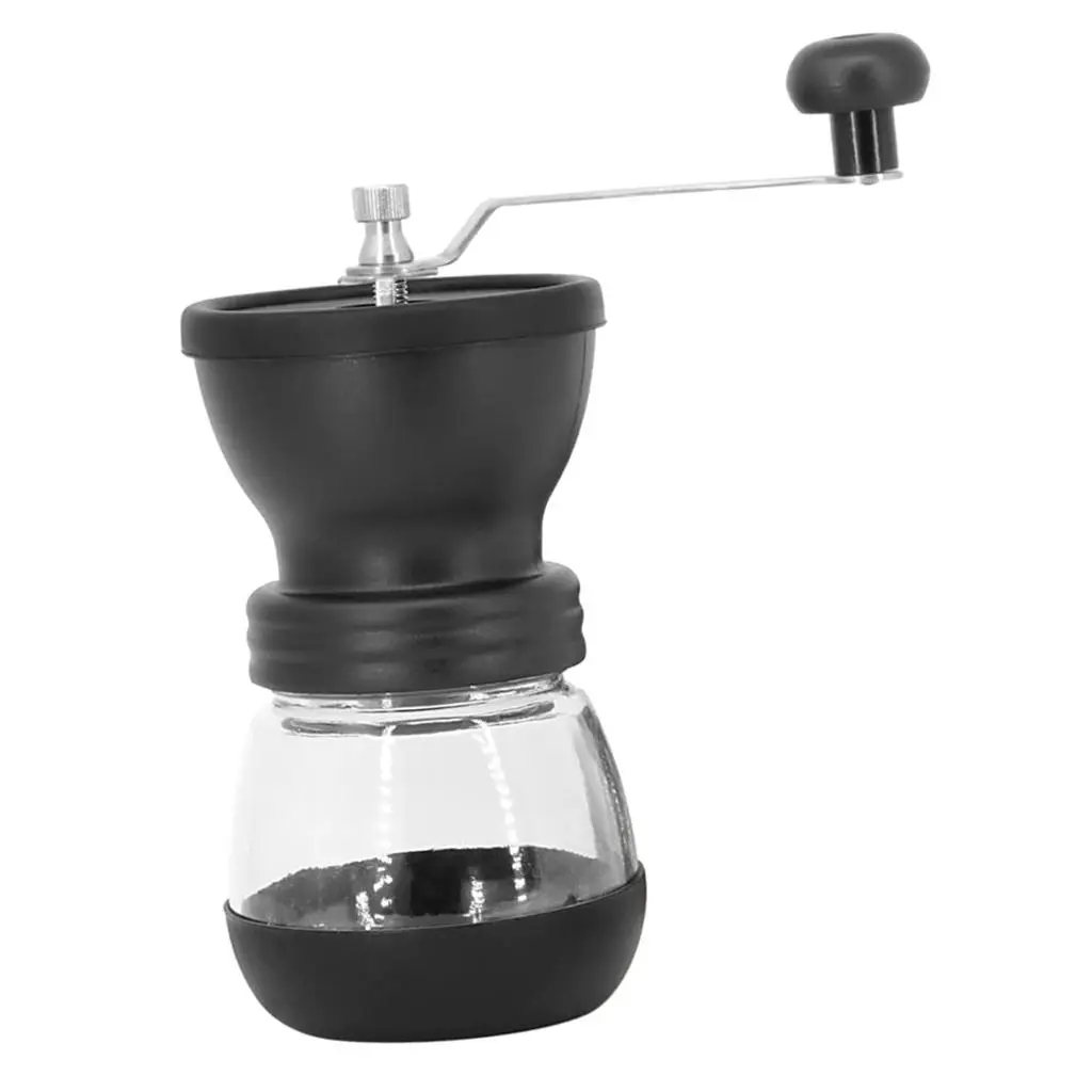 Washable Coffee Bean Mill Practical Nuts Milling Machine easy to use Black