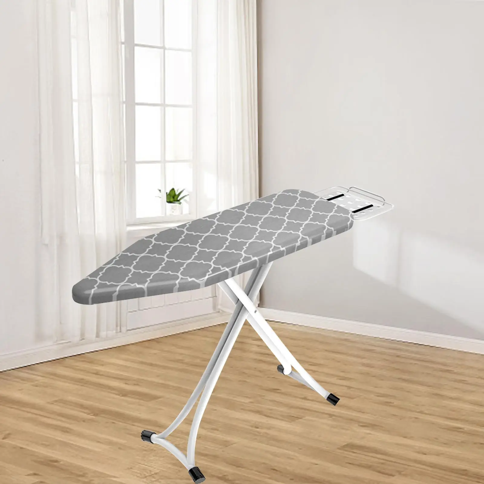 Elastic Ironing Board Padded Cover Resists Scorching Stain Resistant 120Cmx41cm