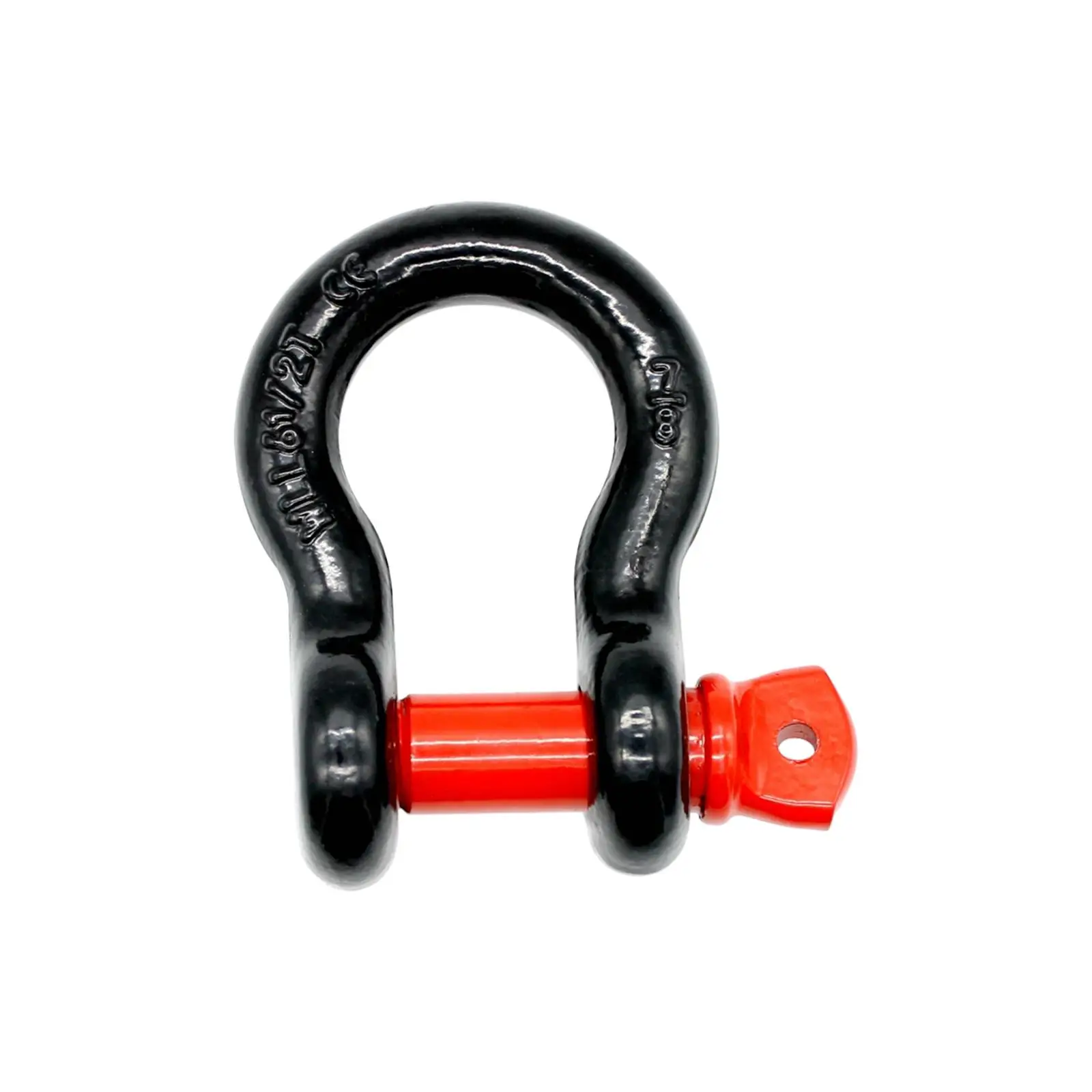 Car Tow Hook Ring 6.5T 23mm D Ring Shackle for Truck Car Trailer Hitch Vehicle Recovery Vehicle Repair Parts premium