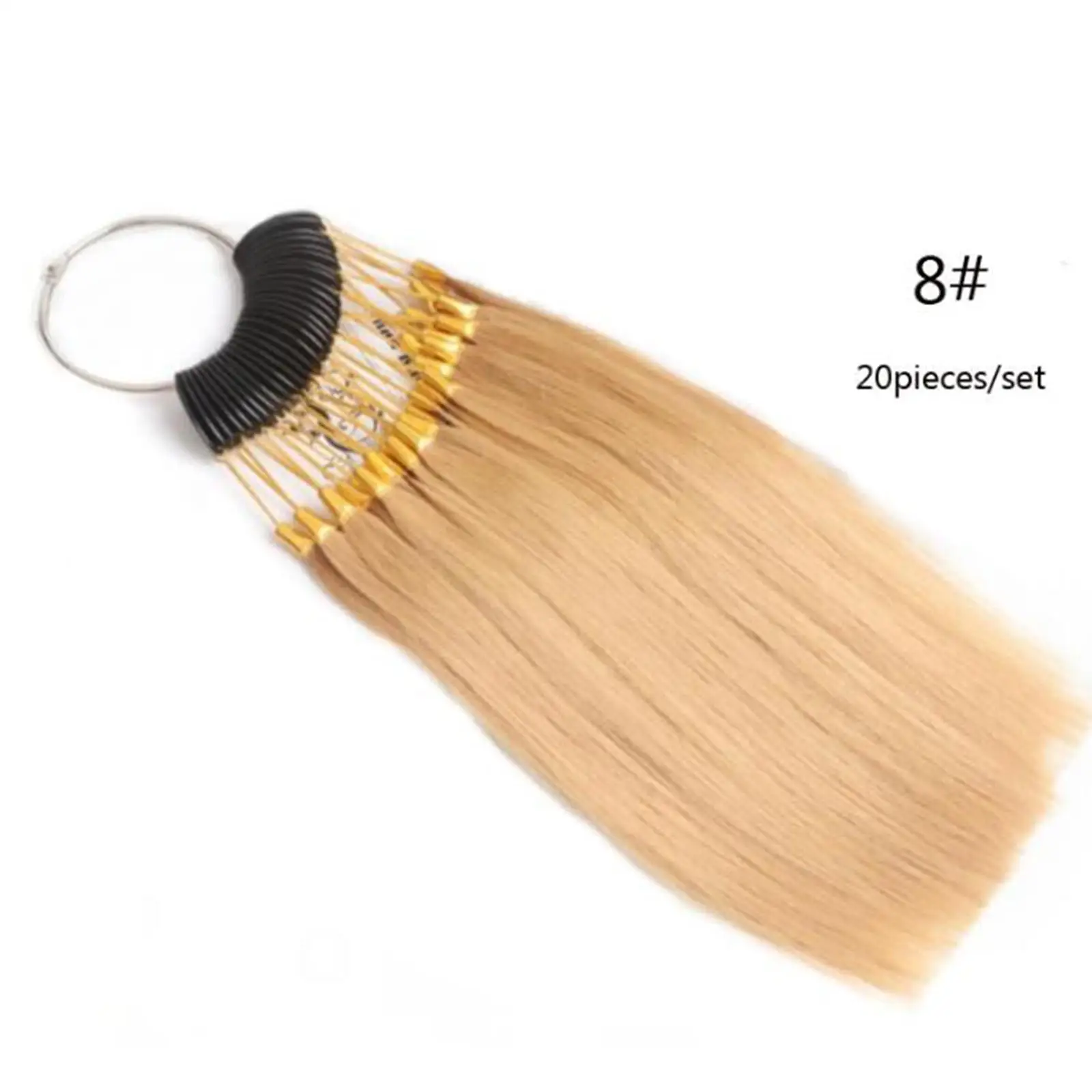 Hair Charts Swatches Hair Color Ring Holder Display Hair Color for Beauty Salon Tool