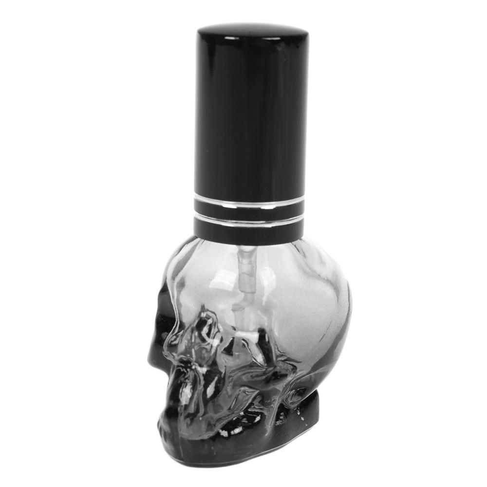 Best of 1PC Skull Shape Refillable Portable Empty Glass Perfume Bottle Travel Mini Charm Press Spray Parfum Bottles Gothic Style Reviews & Tips