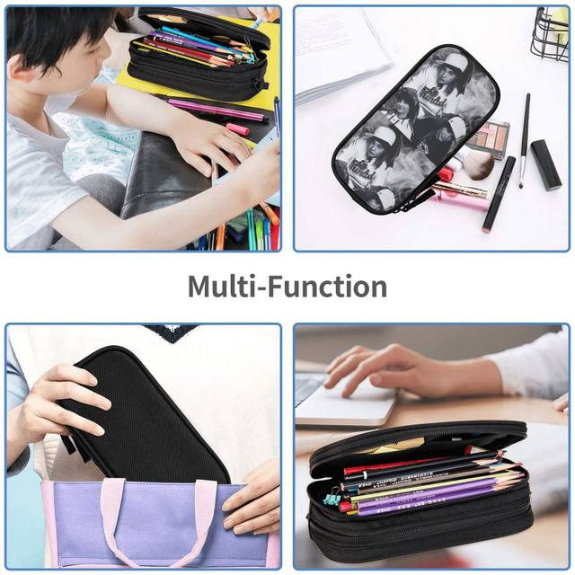 Tokio Hotel Rock Pencil Case BillKaulitz Pencilcases Pen for Student Big  Capacity Bags Students School Gift Stationery - AliExpress