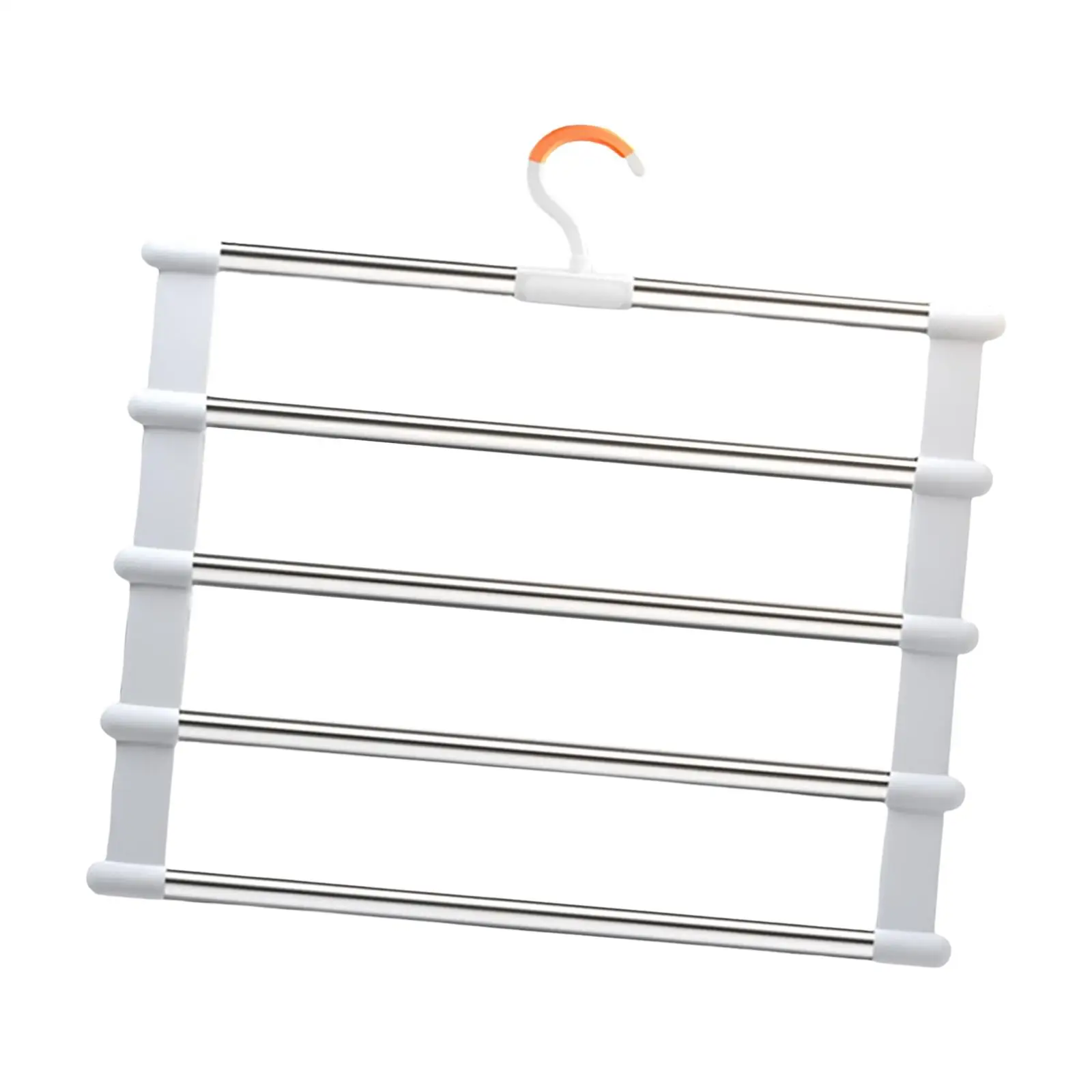 Pants Trouser Hangers Closet Storage Organizer Slip Resistant Clothes Racks