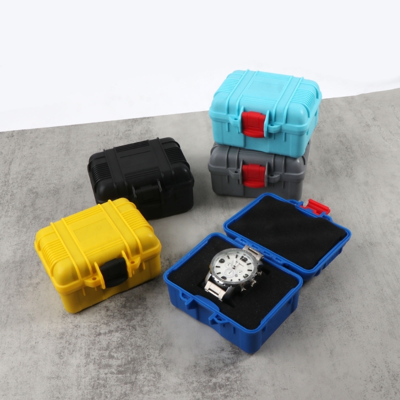 1 Slot Durable Watch Case Portable Plastic Watch Storage Box Waterproof Watch Storage Watch Case ABS Material