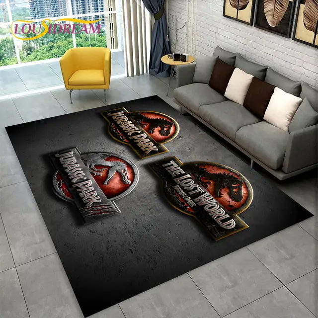 alfombras habitacion de dormir alfombra suelo gaming Alfombras de Parque  Jurásico para sala de estar, tapetes con patrón de dinosaurio Animal, para  dormitorio, habitación infantil, estampado 3D de dibujos animados -  AliExpress