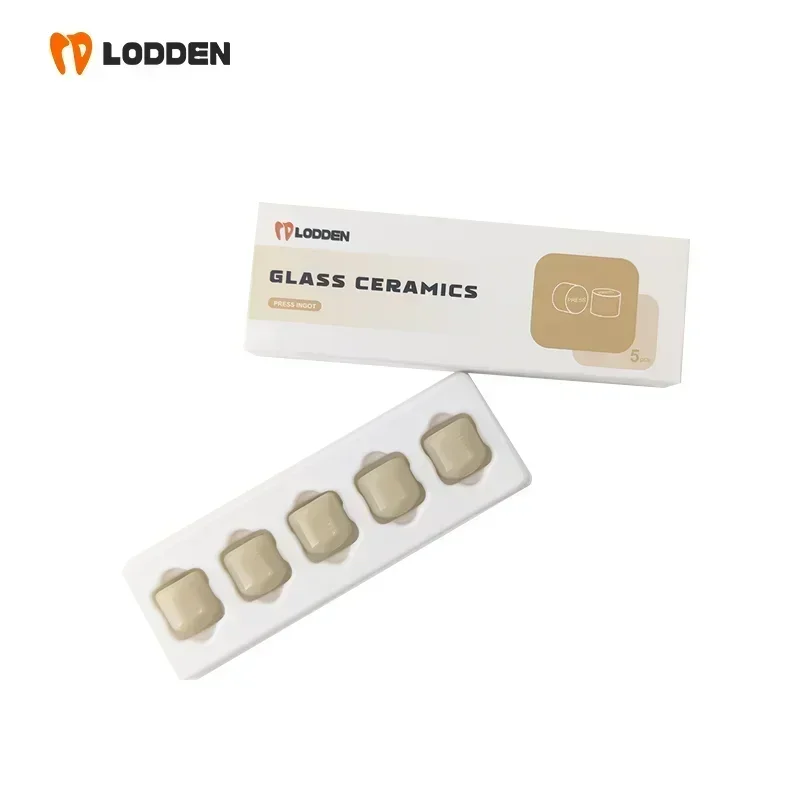 Best of LODDEN Press Glass Ceramic Ingots Dental Disilicate Lithium Block 5 Pieces Pressing For Ultra-thin Veneer HT / LT A1-BL4 Reviews & Tips