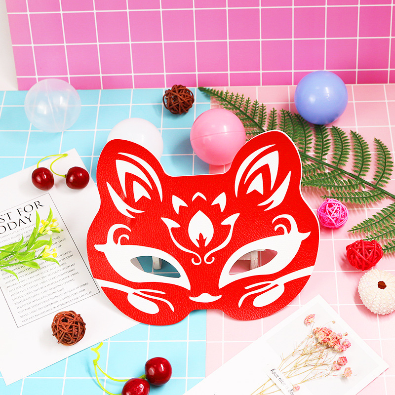 Fox Eye Sm Role Play Mask Leather Accessory For Adults_voghion.com