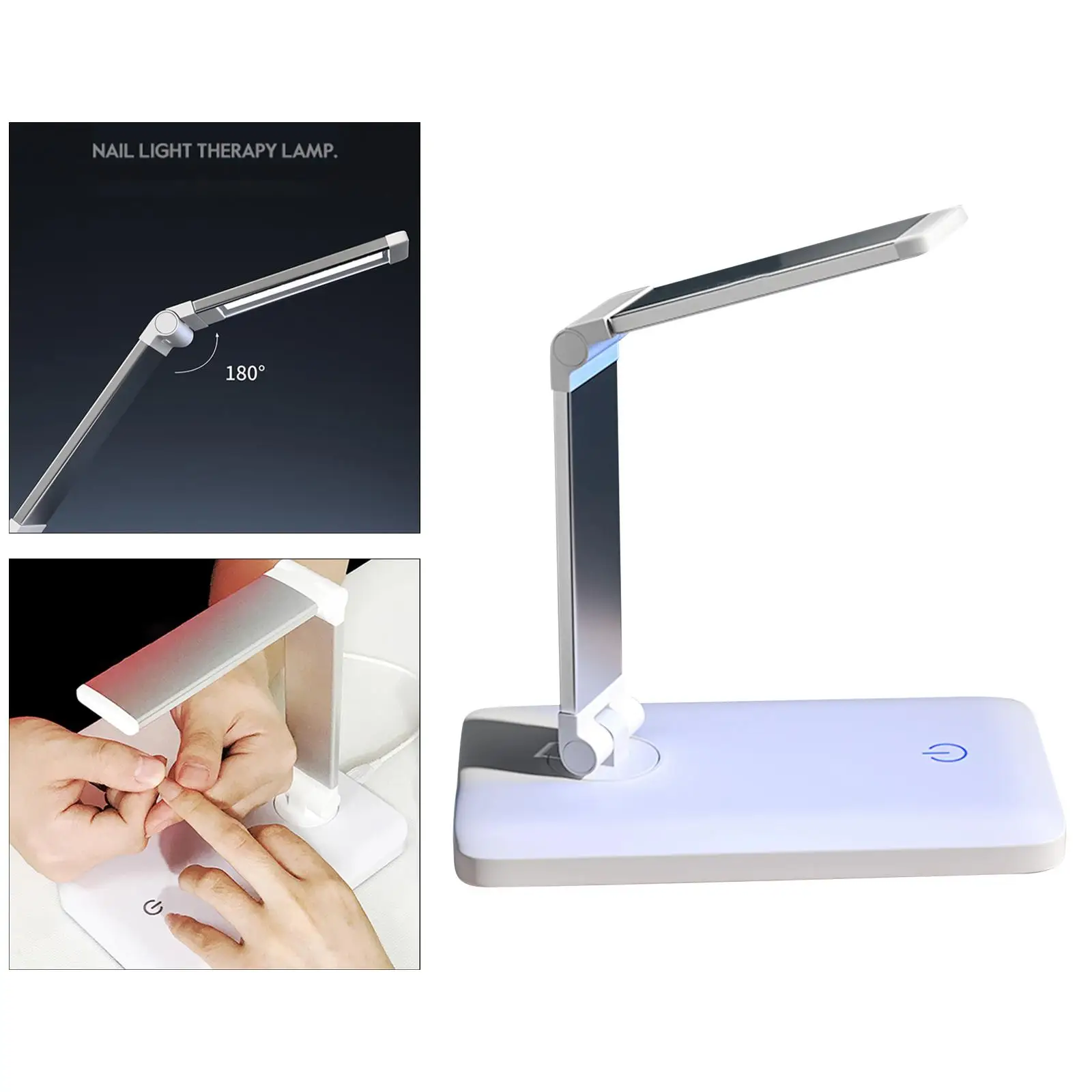 LED Nail Lamp Portable Professional 10 LED Rechargeable Beauty Accessories Parts 12W Tools Nail Dryer  Light for Travel  