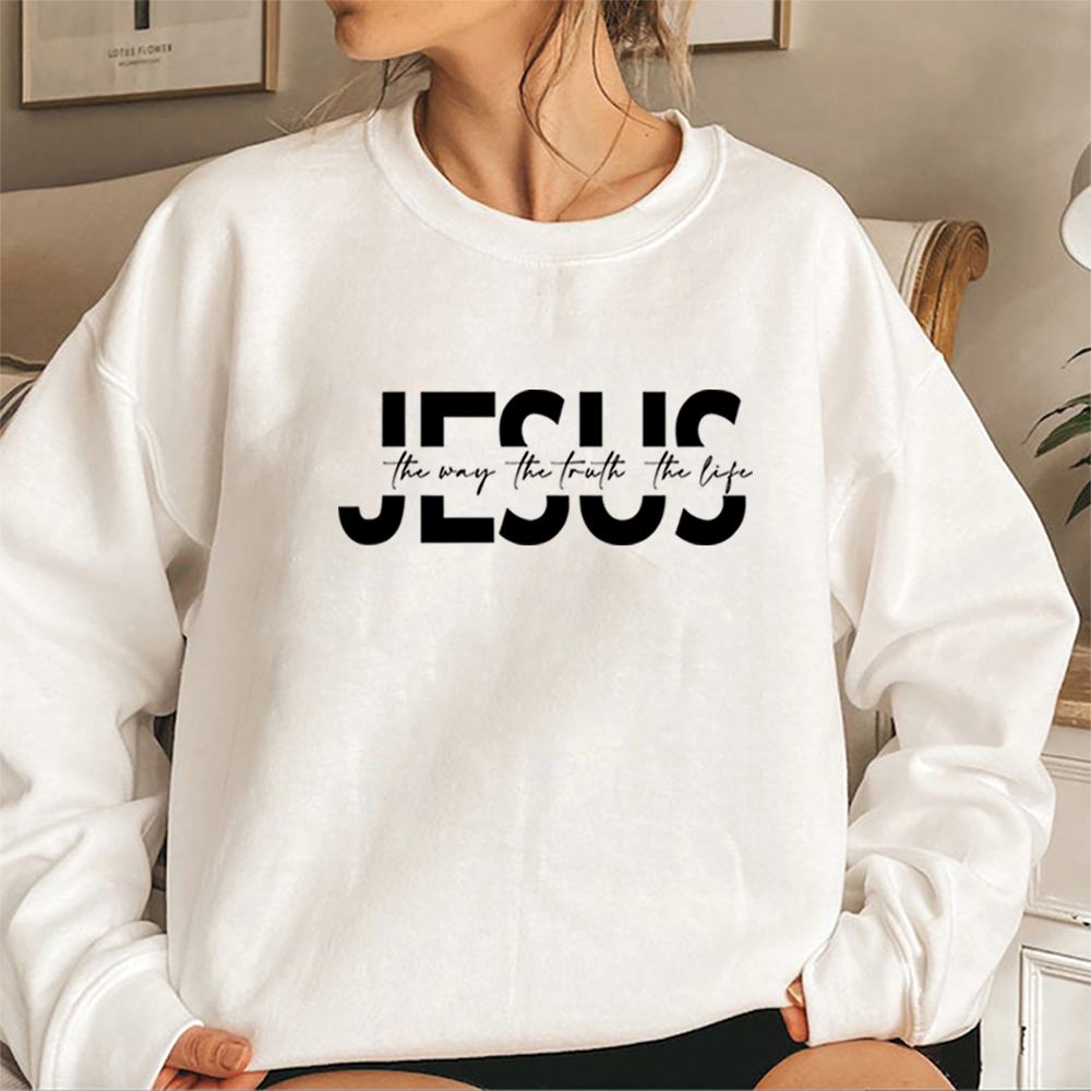 Religiosos Bíblia Verso Moletom, Jesus Hoodie, Camisola