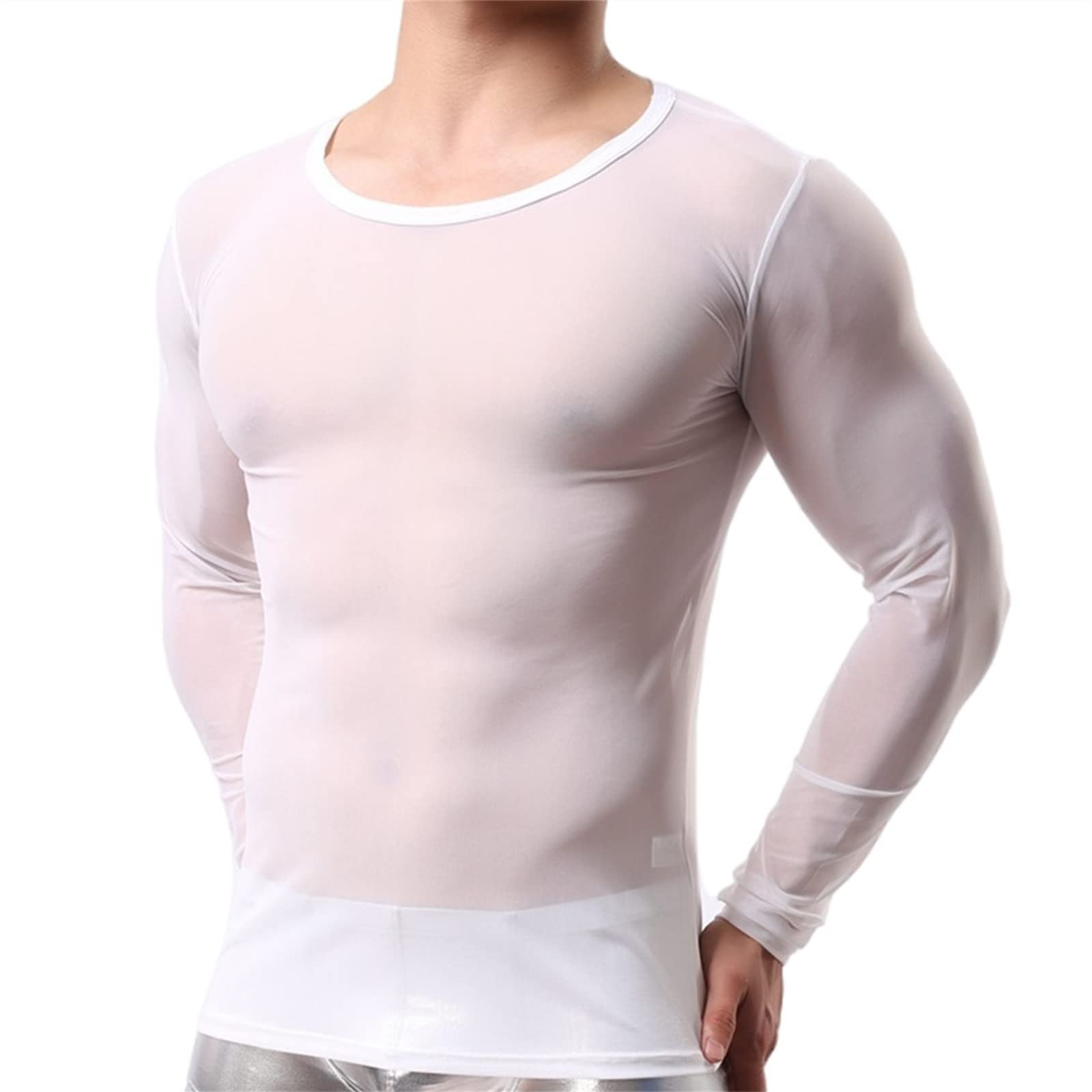 Title 5, Camiseta masculina roupa gay camisa de malha de...