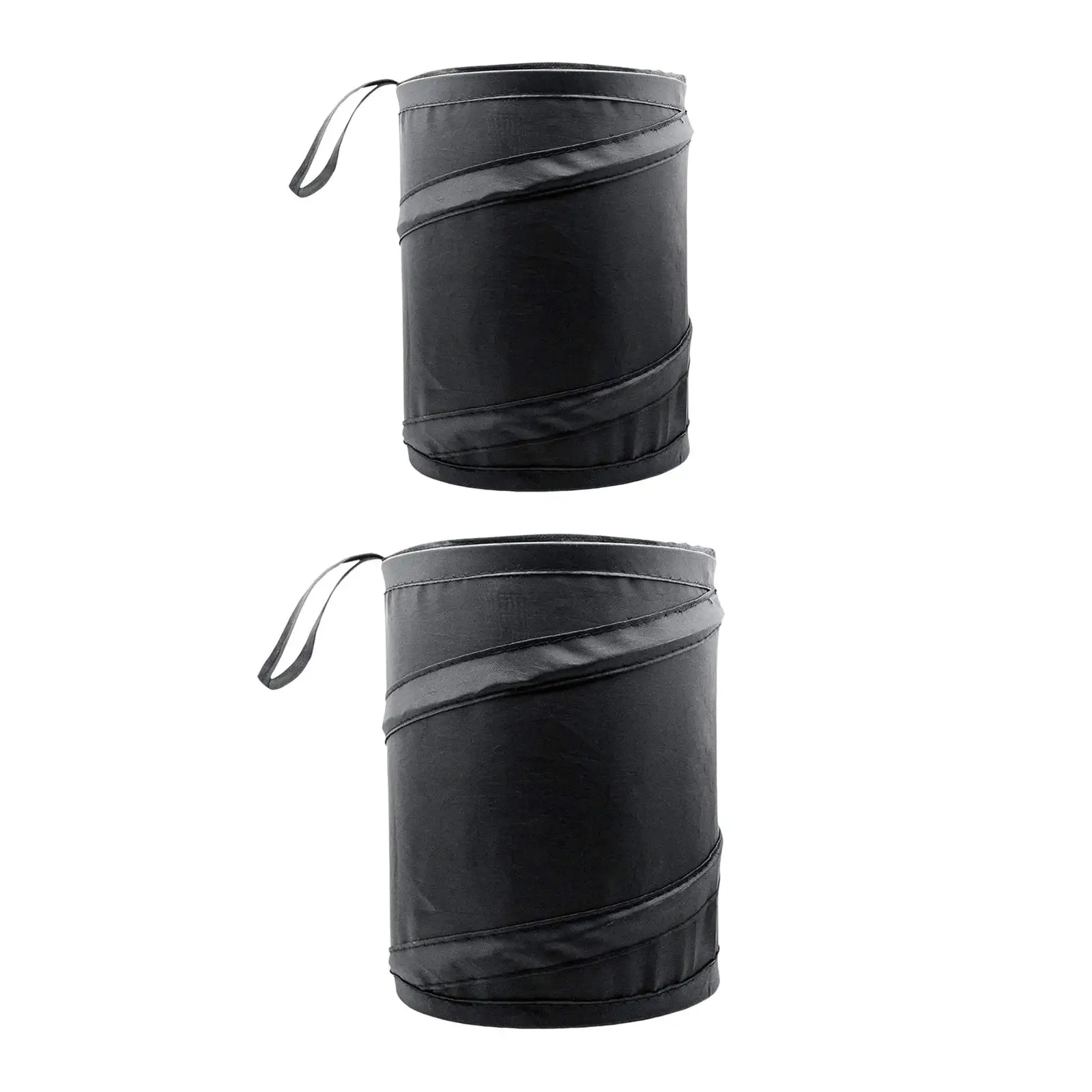 Car Trash Can with Hanging Lanyard for Bedroom Traveling Automotive