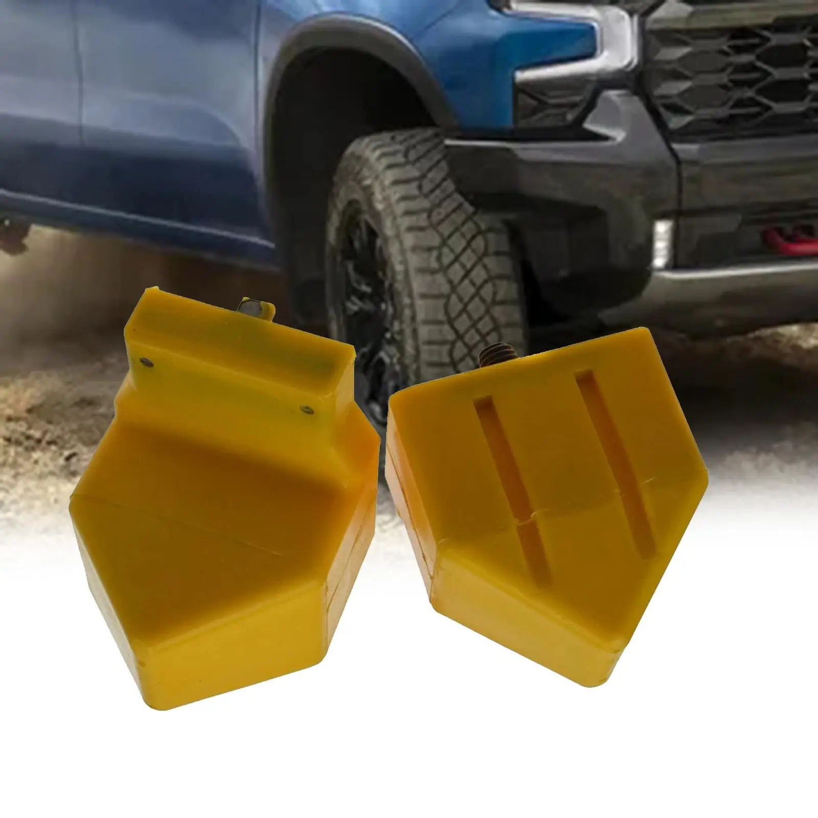2Pcs Auto Front bumpers stopper Parts for GMC Sierra 2500 HD Pickup Truck SUV