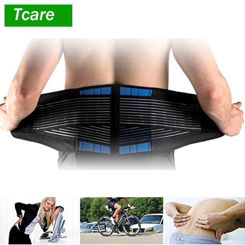 Best of Tcare Adjustable Neoprene Double Pull Lumbar Support Lower Brace Pain Relief Waist Band S-6XL Plus Size, Unisex Back Belt Lumbar Reviews & Tips