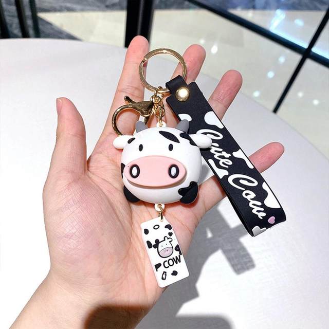 Cute Highland Cow Key Chain - Creative Cartoon Animal Car Key Pendant -  Perfect Birthday Gift - Temu