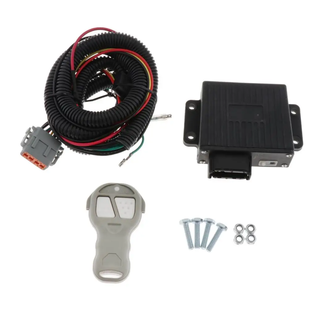 NEW 12V Electric Winch Wireless Remote Control System With Remote