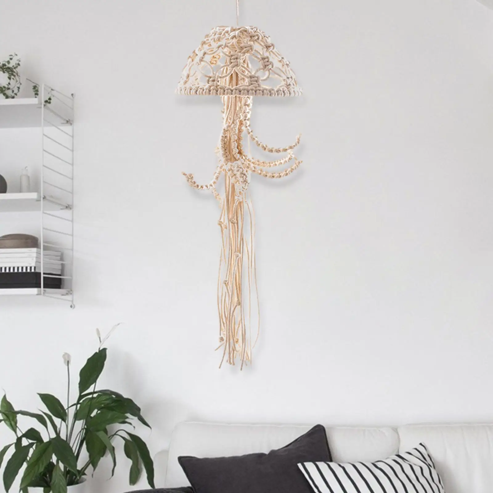 Nordic Jellyfish Shape Hanging Decor Art Crafts for Backdrop Dorm Oenaments