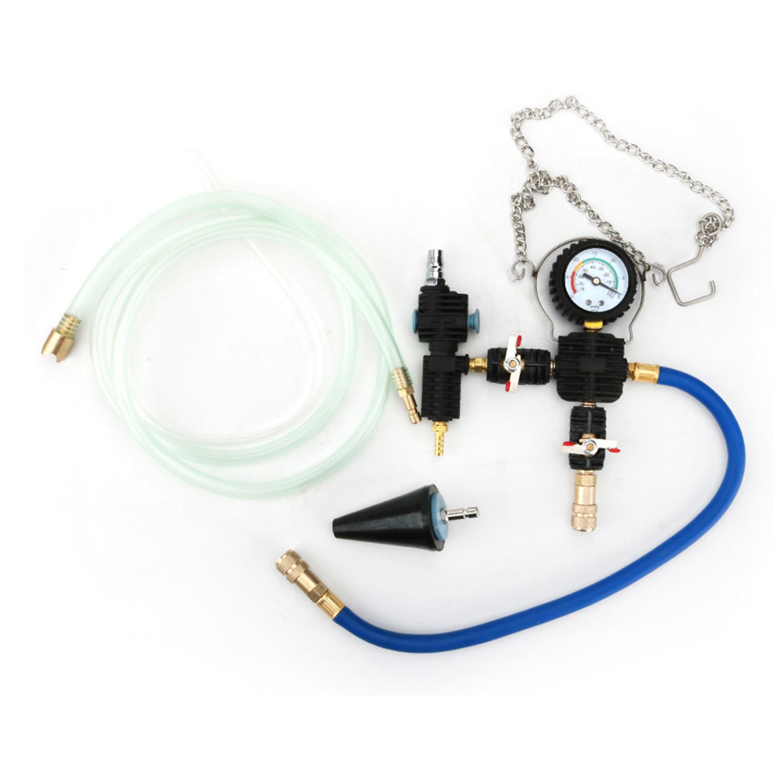 Cooling System Vacuum Purge Radiator Coolant Refill Tool Kit Universal for Truck