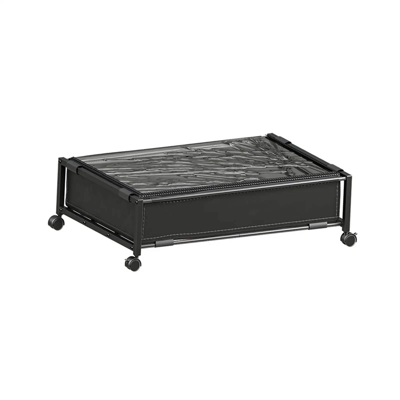 Bedroom Rolling Storage Drawer Saving Dustproof under Bed Storage with Wheels for Wardrobe Book Shoes Blanket Couches
