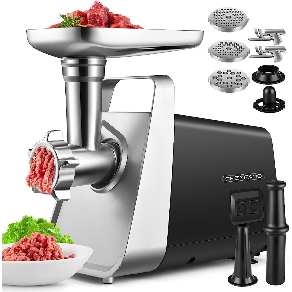 Title 2, 2023 New CHEFFANO 350W[2000W Max] Electric Meat...