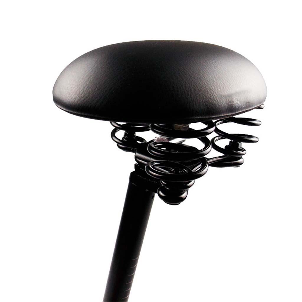 Outdoor Bicycle Cushion Spring Shock Absorber Mountain Bike Saddle Round Comfortable Noseless Cycling Seat Cushion