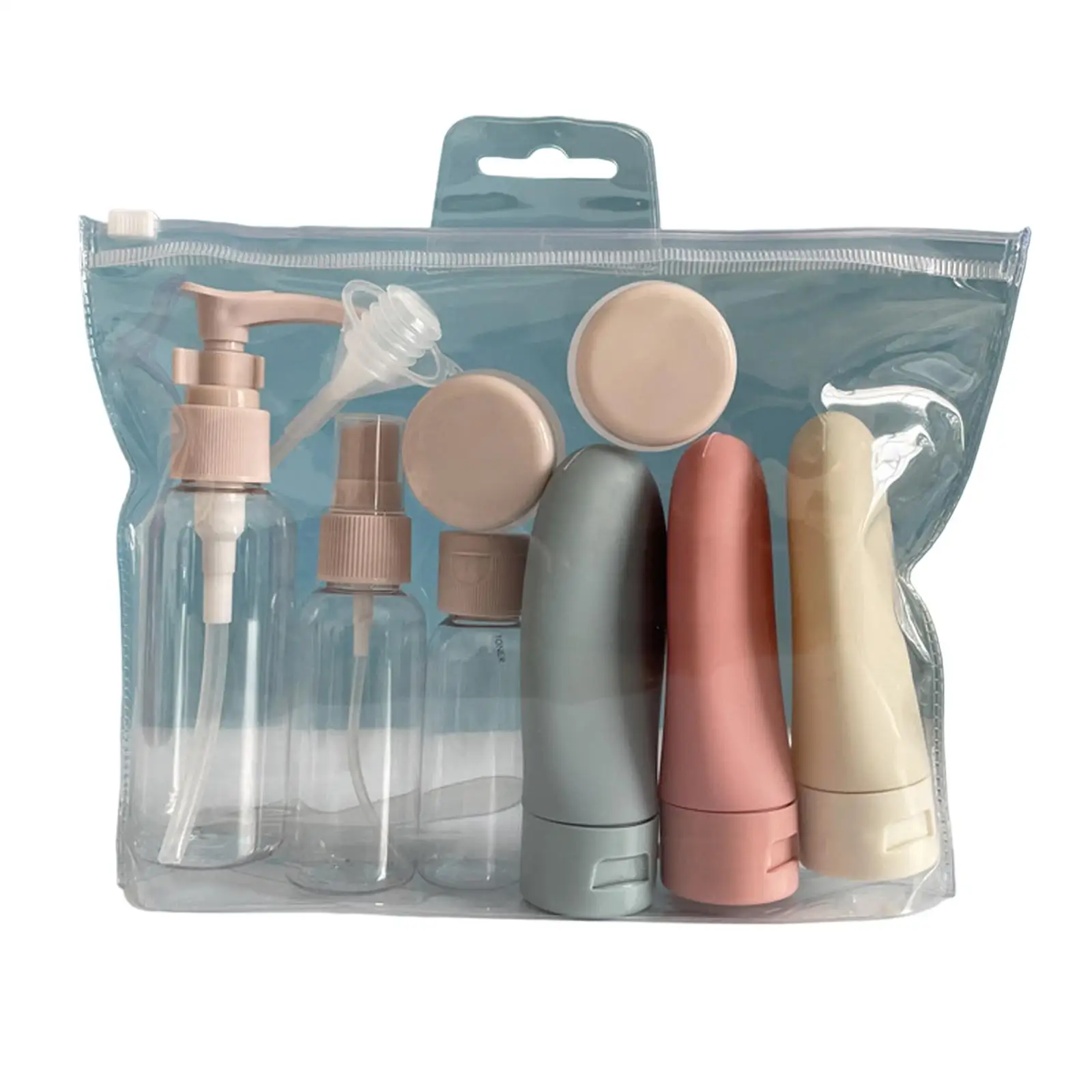 Travel Bottle Set Separate Bottles Leak-for Cream Cosmetics