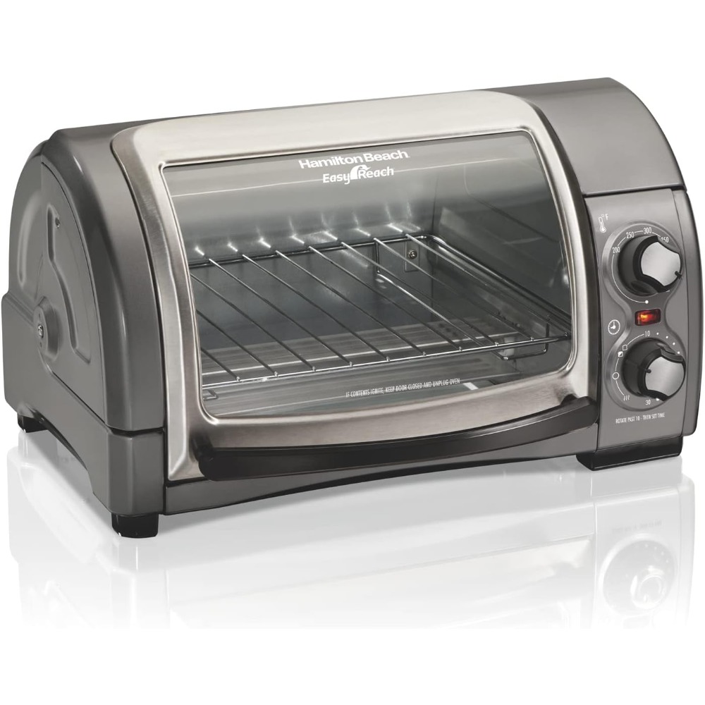 Title 1, Oven，Easy Reach 4-Slice Countertop Toaster Ove...