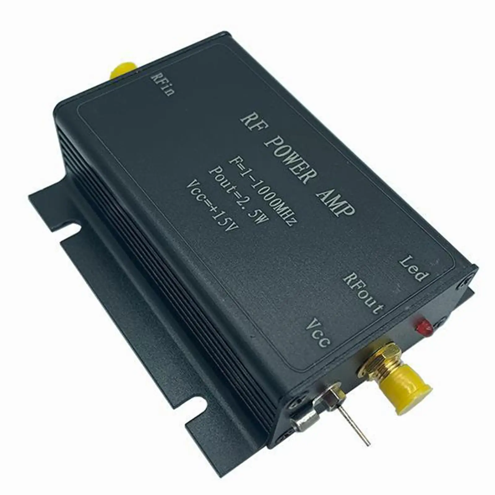 RF Amplifier Module  Adapter Black Radio  Power Amplifier Low Power for  Remote Transmitter Radio Transmission
