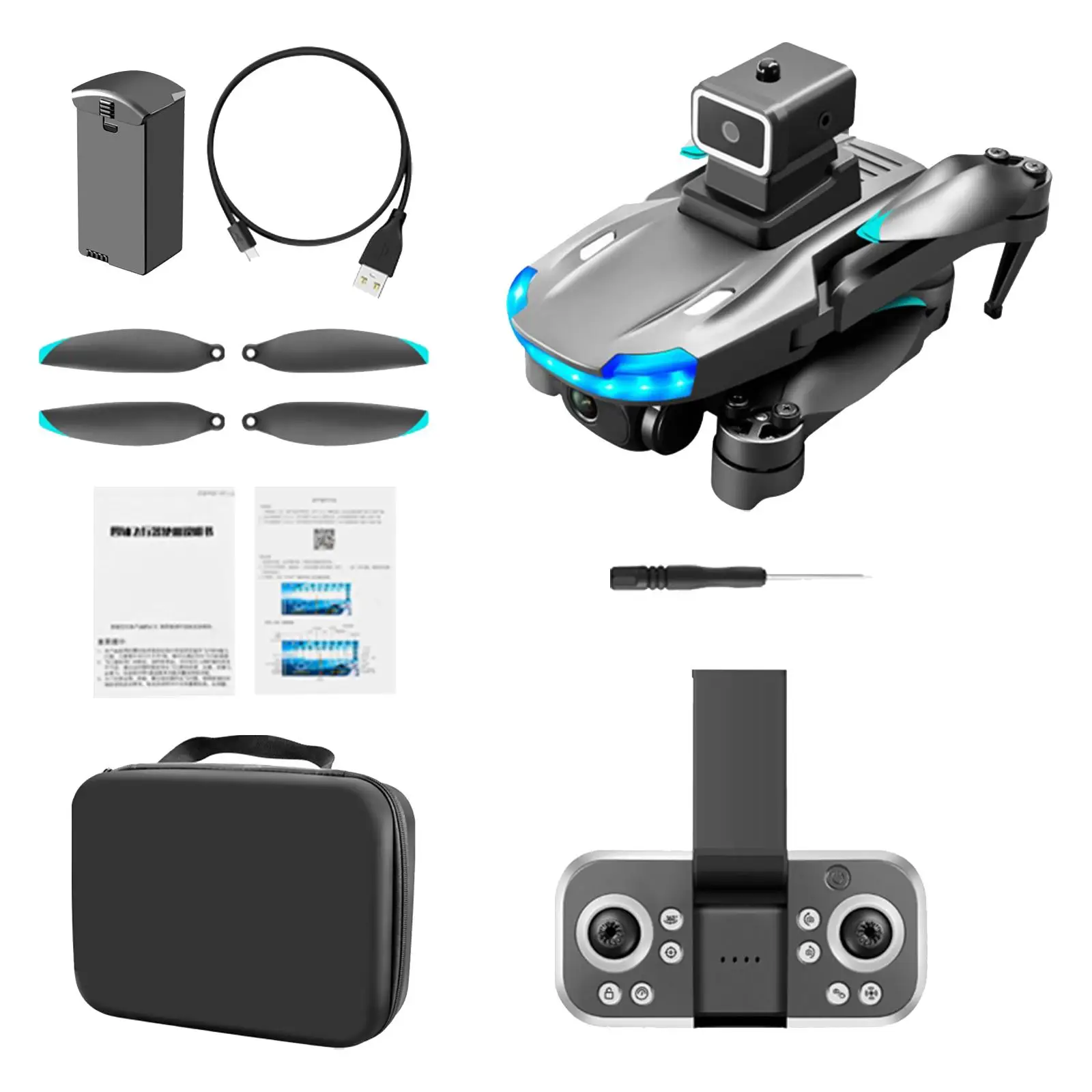 Mini Drones Photography Optical Flow Positioning for Game Mv Pictures