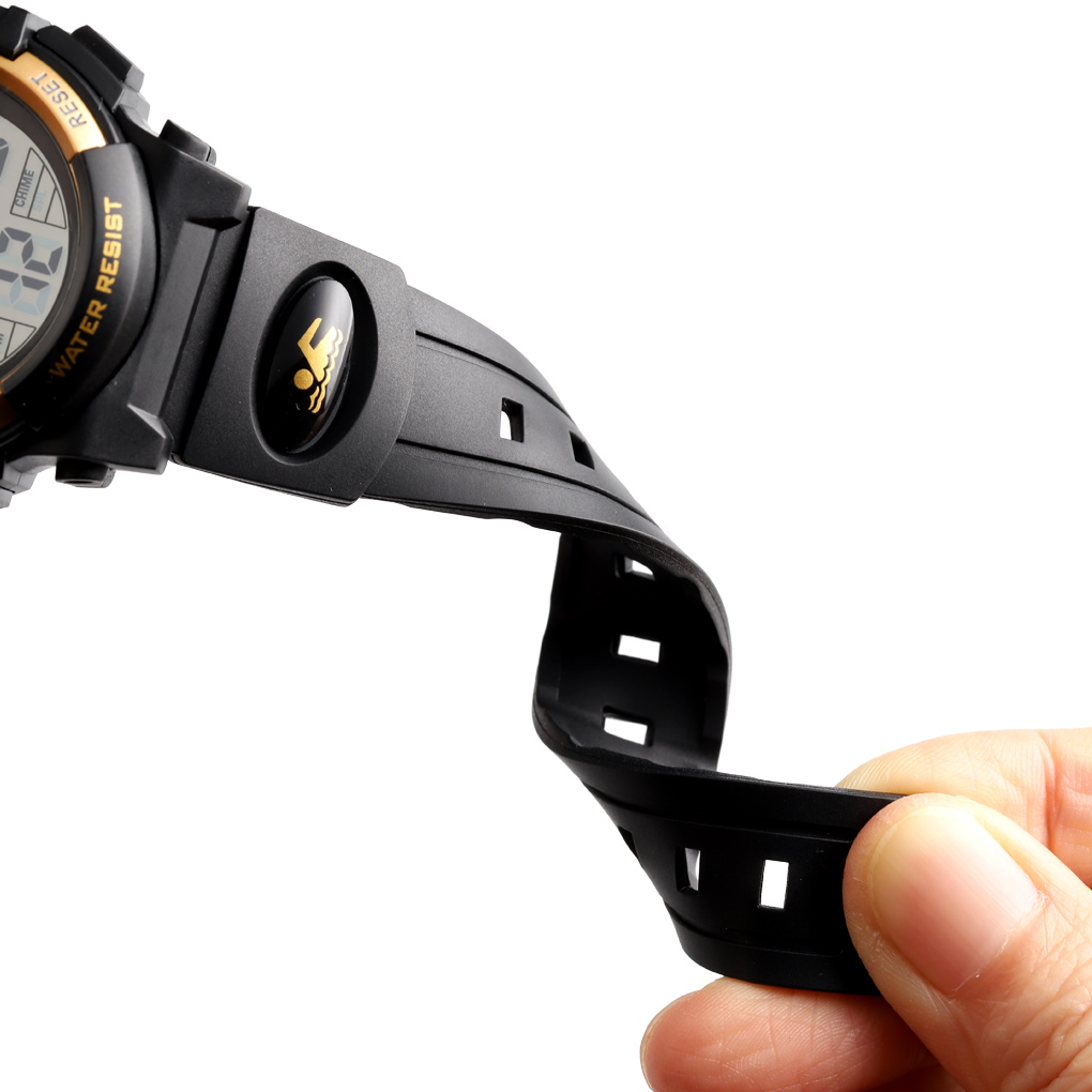 Skmei LED Light Display Digital Children's Watches For Boys Girls Watch Alarm Clock 5Bar Waterproof Kids Wristwatches 1266