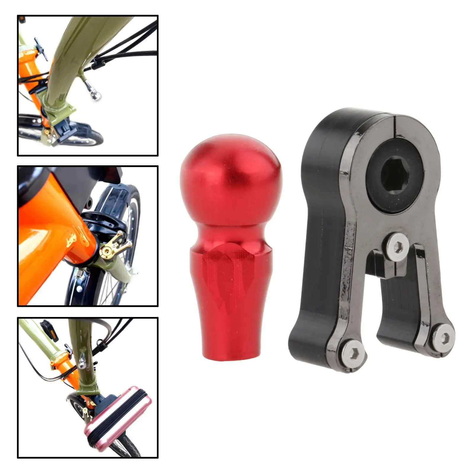 Handlebar Catcher Fixing Buckle for  Folding Cycling Accessories