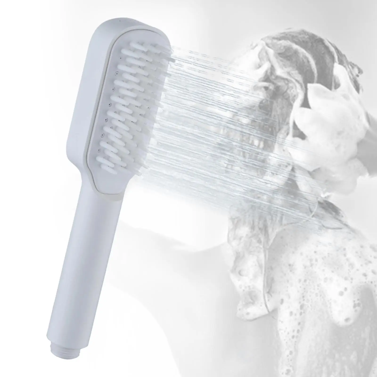 Shower Head with Massage Head Handheld Shower for Bathing Kids and Pets