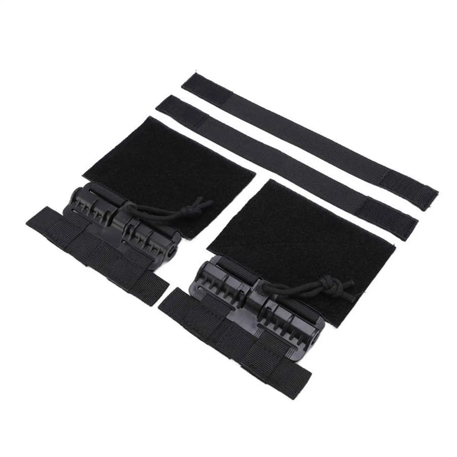 2 Pieces Vest Removal Buckle Set Tube Cummerbund Adapter Fastener Fast Fit Set Quick Disconnect Durable for Cosplay Tool Outdoor