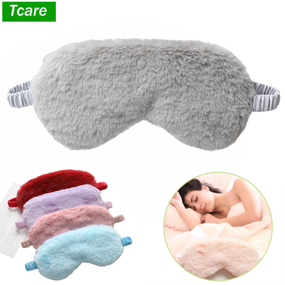 Best of Tcare Lightweight Comfortable Sleep Mask Super Soft Adjustable Rabbit Plush Eye Masks For Sleeping Shift Work Naps For Men Women Reviews & Tips