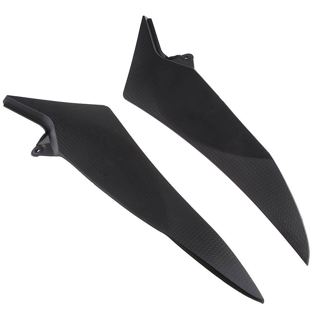 2 Pcs Tank Guard Side Fairing Cover Plastic Insert for Yzf R1 2009-2014