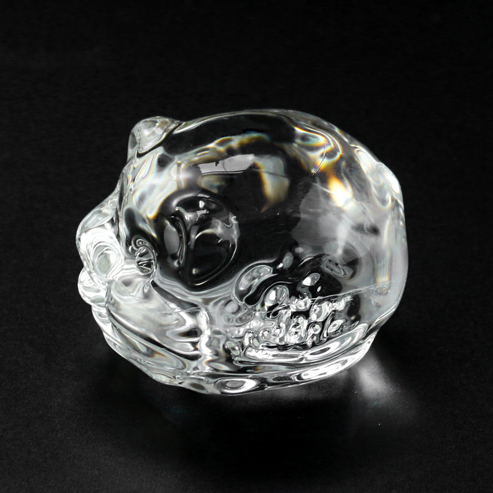 Klarglas Kristall Schatz Schwein Modell Handwerk Feng Shui Ornament Hollween Auto Hochzeit Zuhause Glück Hochzeit Dekor Zubehör – Detail 6