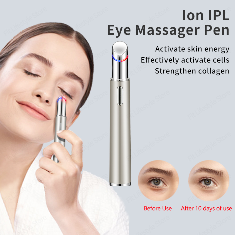 Best of Eye Massager Electric Face Massagers Anti Wrinkle Eye Care Tool Vibrator Hot Eye Beauty Health Instrument Eye Cream Applicator Reviews & Tips