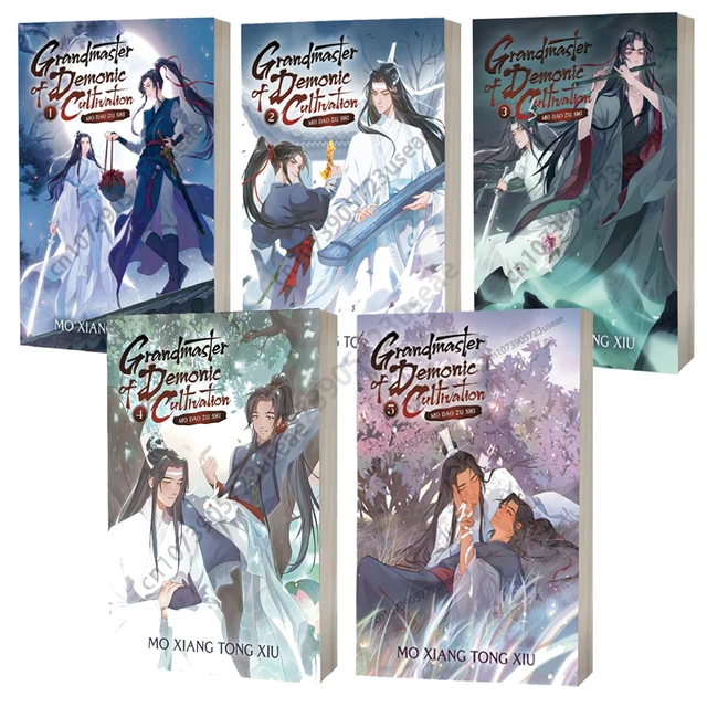 4 Books/set Grandmaster of Demonic Cultivation: Mo Dao Zu Shi Novel Vol.  1-4 Comic Book English Manga Novel Books - AliExpress